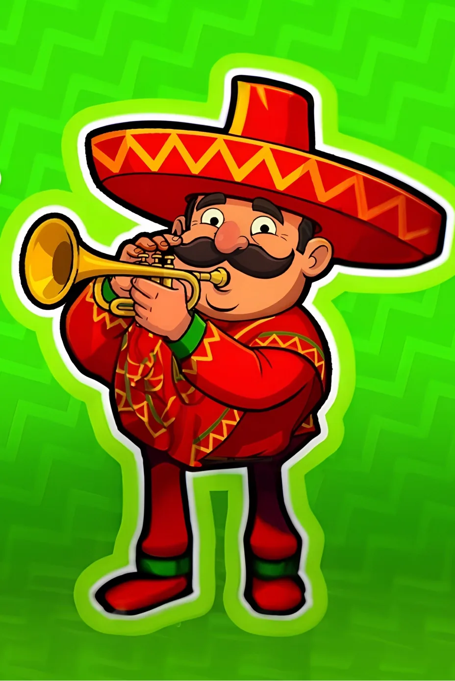 Portada de la tragamonedas 4 Chili Amigos: Hold and Win, del estudio Playson.